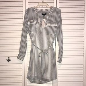 Sanctuary Striped Shirt Dress